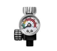 BenBow Regulador de presión con manómetro PK10 9,6 Bar presión de Aire óptima Compatible con HVLP