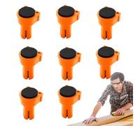 Bench Dog Clamp - 3x3x4.7cm Bench Dog Hole Clamps Anti-scratch B́ench Clamps | 8 Pieces Anti-slip B̀ench Dogs Çlamps | B́̃énch For Cuttings | Painting, Milling