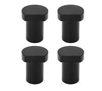Bench Dogs 4 Uds. De aleación de aluminio de 19mm de diámetro, clavija para banco de trabajo, espiga de tope de escritorio para carpintería de alta resistencia para fijación de (Negra)