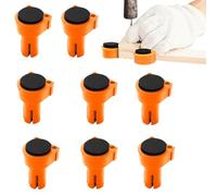 Bench Dogs, 8 Pieces Anti-Scratch Bench Cookie Dog Hole Clamps, Anti-Slip Bench Dog Clamps for Cutting, Painting, and Milling