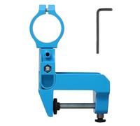 Bench Drill Stand - Fixing Bracket Feature, 8 Inch External Manual Device, Weatherproof Workshop Maintenance Component, Durable Silver Synthetic Fastener | Utility Tool For 4cm & Teens