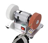 Bench Grinder 6000 RPM Max Speed Wheel Powerful Small Bench