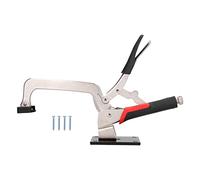 Bench Hold Down Clamp | 360° Rotating & Sliding Adjustment for Woodworking | High Clamping Force with Chrome Tungsten Steel | Maximum 155mm Opening / 185mm Handle