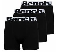 Bench - Paquete múltiple de Calzoncillos bóxer para Hombre, Ajuste clásico, Paquete de 3 Troncos Casuales, Conjunto de Regalo de Ropa Interior, Tom/Surtido, XXL