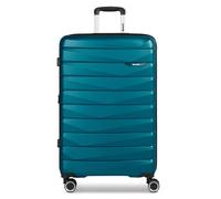 Bench Paris 4 ruedas Trolley L 76 cm Con asa expansible azul petróleo