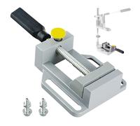 Bench Vise, 23.8x11.6x4.5cm Aluminum Alloy Adjustable Secure Multipurpose Mini Clamp for Jewelry DIY, Hobby Repair, Carving, Model Making, Workshop Use