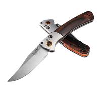 Benchmade Mini Crooked River 150852 Knife, Clippoint Navaja, Unisex Adulto, Multicolor, Regular