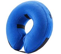 BENCMATE Collar Inflable Protector para Perros y Gatos, Collar de recuperación de Cono Suave para Perros no bloquea la visión