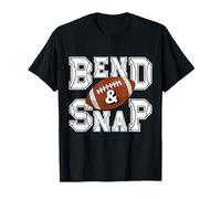 Bend and Snap Football | Funny Cute Game Day Touchdown Camiseta