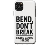 Bend Don't Break Ehlers-Danlos Conciencia fuerte de la cebra Carcasa para iPhone 11 Pro Max