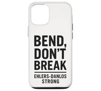 Bend Don't Break Ehlers-Danlos Conciencia fuerte de la cebra Carcasa para iPhone 12/12 Pro