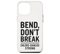 Bend Don't Break Ehlers-Danlos Conciencia fuerte de la cebra Carcasa para iPhone 12 Pro Max