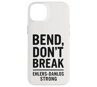 Bend Don't Break Ehlers-Danlos Conciencia fuerte de la cebra Carcasa para iPhone 14 Plus