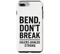 Bend Don't Break Ehlers-Danlos Conciencia fuerte de la cebra Carcasa para iPhone 7 Plus/8 Plus