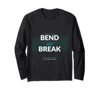 Bend Dont Break - Regalo de Resistencia de Fuerza de Yoga Manga Larga