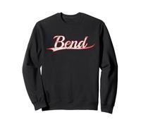 Bend Oregon High Desert Vintage Varsity Distressed Throwback Sudadera