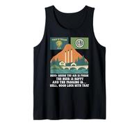 Bend Oregon Retro-Vintage Montañas y Cerveza para los amantes de la naturaleza Camiseta sin Mangas