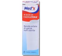 Benda di garza idrofila orlata DRESS FIX cm.10 x 5 m in astuccio da 12 PEZZI