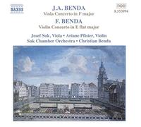 Suk – Benda – Concerto pour Alto en fa majeur – NAXOS