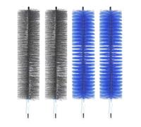 Bendable Microfiber Head, 2026 New Fan Cleaner Brush Reusable Dust Remover Washable ldeal for Electric Fans Air Conditioning, Home Car Vents, Curtain and Many Other Applications. (Mixed,4 Pcs)