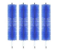 Bendable Microfiber Head, 2026 New Fan Cleaner Brush Reusable Dust Remover Washable ldeal for Electric Fans Air Conditioning, Home Car Vents, Curtain and Many Other Applications. (Blue,4 Pcs)