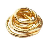 Bendable Snake Necklace - Alloy Flexible Snake Chain Jewelry | Adjustable Costume Necklace Cool Snakes Accessories | Fashion Gift For Family Friends Valentine Day Party Wear Statement Jewelry