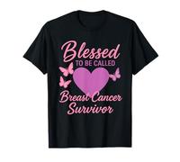 Bendecida de ser Llamada Pink Butterfly, sobreviviente de un cáncer de Mama Camiseta