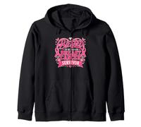 Bendecida de ser Llamada Pink Butterfly, sobreviviente de un cáncer de Mama Sudadera con Capucha