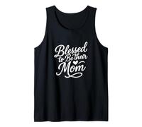 Bendecida de ser su madre Camiseta sin Mangas