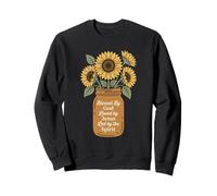 Bendecido por Dios, Amado por Jesús, Girasol Bouquet Christian Sudadera