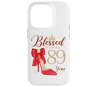 Bendecido por Dios para la Reina de 89 años de la Fiesta de cumpleaños número 89 Carcasa para iPhone 14 Pro