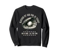 Bendecido por Dios para los 91 años de béisbol, Regalos de 91 cumpleaños Sudadera