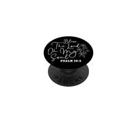 Bendice al Señor Oh Mi Alma Salmo 10:3 Diseño Inspirador PopSockets PopGrip Adhesivo