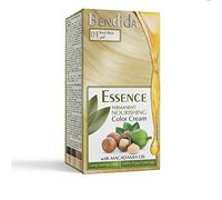 Bendida Coloración Permanente 120 ml con Aceite de Macadamia y Oxidante 6% | Cobertura 100% de canas & brillo duradero | Tinte Permanente | color crema nutritiva (01 crema decolorante)