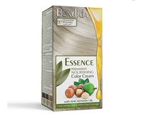 Bendida Coloración Permanente 120 ml con Aceite de Macadamia y Oxidante 6% | Cobertura 100% de canas & brillo duradero | Tinte Permanente | color crema nutritiva (9.02 Rubio Platino)