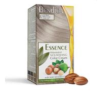 Bendida Coloración Permanente 120 ml con Aceite de Macadamia y Oxidante 6% | Cobertura 100% de canas & brillo duradero | Tinte Permanente | color crema nutritiva (8.1 Rubio Cenizo)