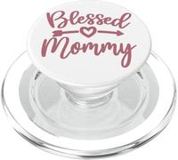 Bendita Mamá Día de la Madre Acción de Gracias Madre Agradecida Mamá PopSockets PopGrip para MagSafe