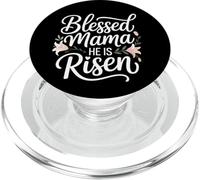 Bendita Mamá, Él ha resucitado la Pascua Cristiana PopSockets PopGrip para MagSafe