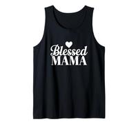 Bendita Mamá Maternidad Crianza Amor Devota Madre Camiseta sin Mangas