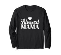Bendita Mamá Maternidad Crianza Amor Devota Madre Manga Larga