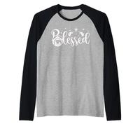 Bendita Natividad Feliz Navidad Devocional Navidad Camiseta Manga Raglan