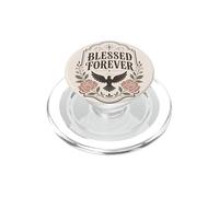 Bendita para Siempre, fe Cristiana, Floral PopSockets PopGrip para MagSafe