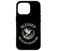 Bendito más allá de la medida Paloma cristiana Carcasa para iPhone 16 Pro