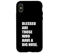Benditos son aquellos que tienen una nariz grande Dueño Chistes & Memes Carcasa para iPhone X/XS
