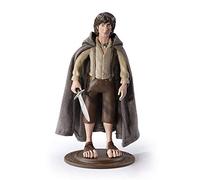 BendyFigs Figura Señor de los Anillos Frodo Baggins, Color Mehrfarbig (The Noble Collection NN2817)