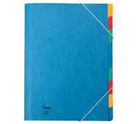 Bene - Lote de carpetas de gomas (9 unidades, A4, archivadoras)