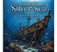 Beneath the Silver Sea: A Grayscale Coloring Journey Through Coral Reefs, Sea Life, and Hidden Depths