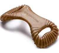 Benebone Juguete mordedor Dental Chew Bacon – Duradero, sabor tocino real – Mediano, marrón