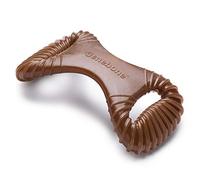 Benebone Juguete Dental Duradero para Masticar Perros para masticadores agresivos, Cacahuete Real, Grande, diseño actualizado.