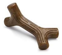 Benebone Juguete masticable Indestructible para Perros masticadores agresivos, rompe el aburrimiento Resistente de Larga duración para Perros, Sabor Real a Tocino, para Perros pequeños, Fabricado en